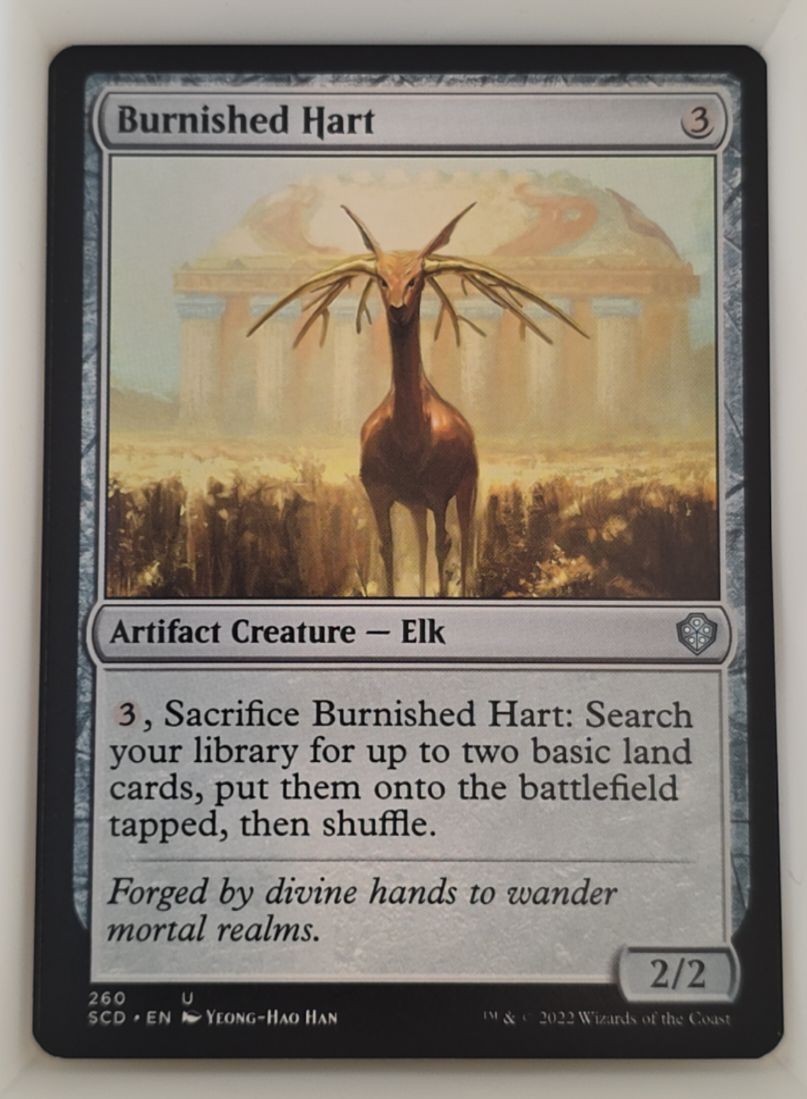 2022 Magic: The Gathering #260 Burnished Hart — front