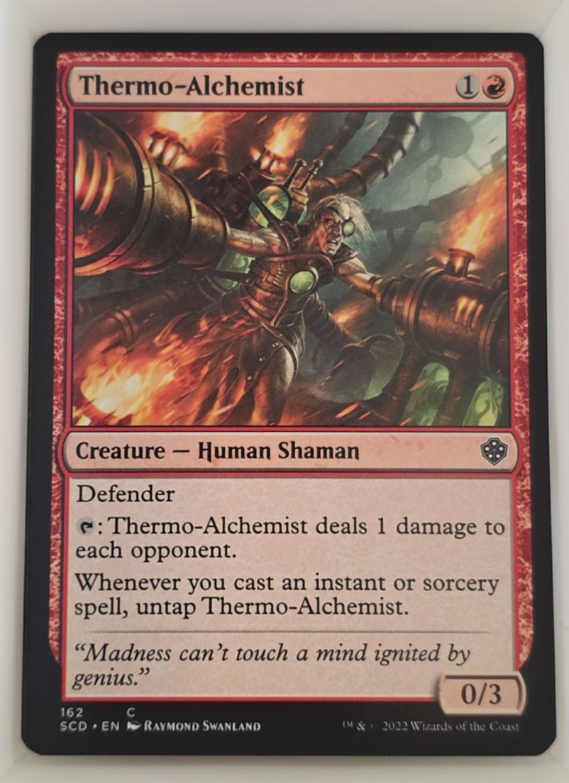 Thermo-Alchemist 2022 Starter Commander #162 — front