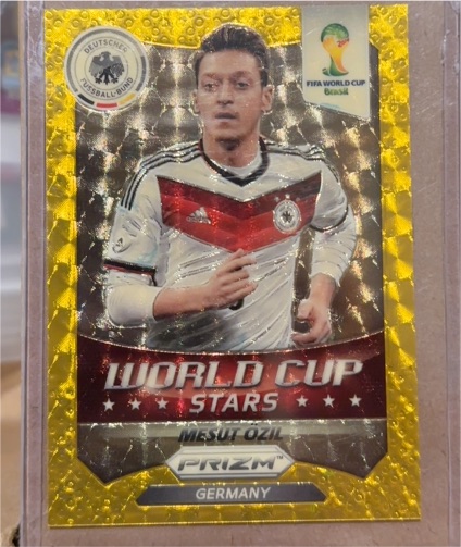 2014 Panini Prizm FIFA World Cup Brazil #18 Mesut Ozil World Cup Stars — front