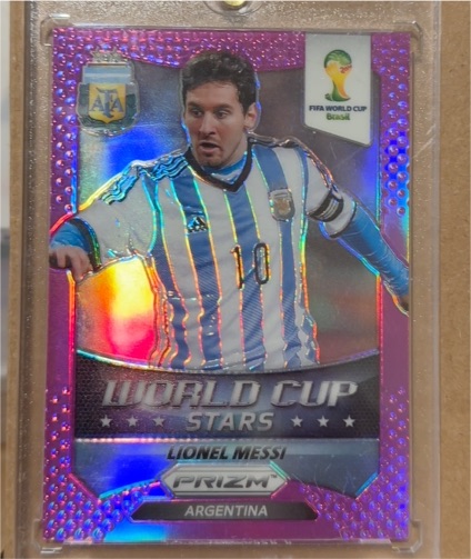 2014 Panini Prizm #1 Lionel Messi World Cup Stars — front