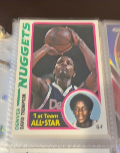 1978-79 Topps #100 David Thompson — front