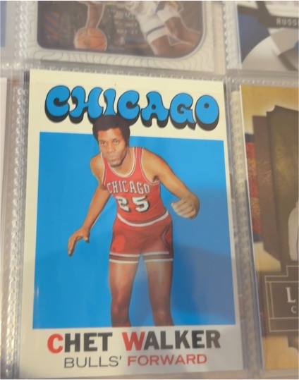 1971 Topps #66 Chet Walker Chicago Bulls — front