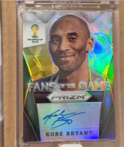 2014 Panini Prizm World Cup Fans of the Game #Fans of the Game Kobe Bryant — front
