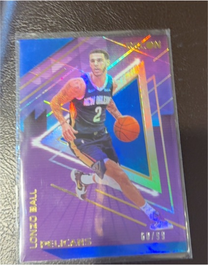 2020-21 Panini Recon #84 Lonzo Ball — front