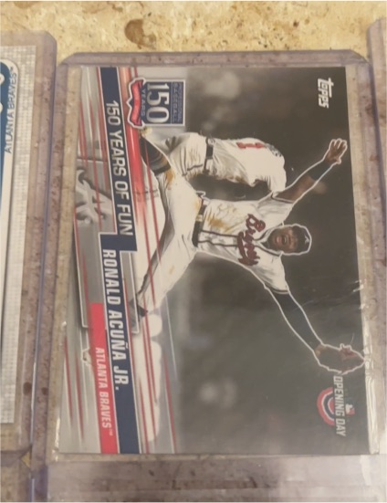 2019 Topps Opening Day 150 Years of Fun #YOF-24 Ronald Acuna Jr. — front