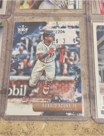 2019 Panini Diamond Kings #40 Ronald Acuna Jr. — front