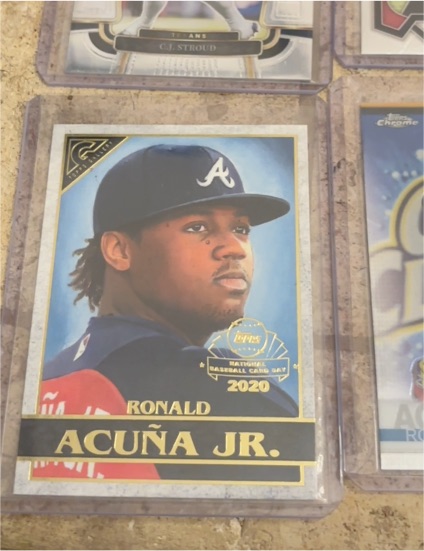 2020 Topps Gallery #GP-2 Ronald Acuña Jr. — front