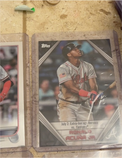 2019 Topps Walmart Star Player Highlights #RA-22 Ronald Acuña Jr. — front