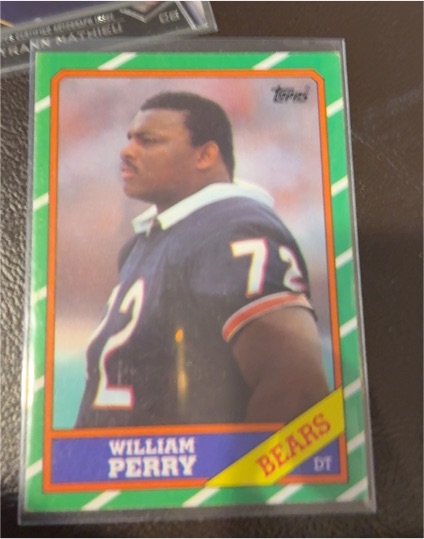 1986 Topps #20 William Perry — front