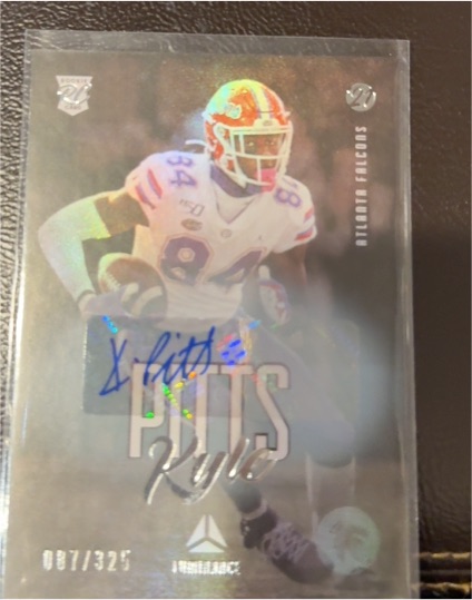 2021 Panini Luminance #166 Kyle Pitts — front