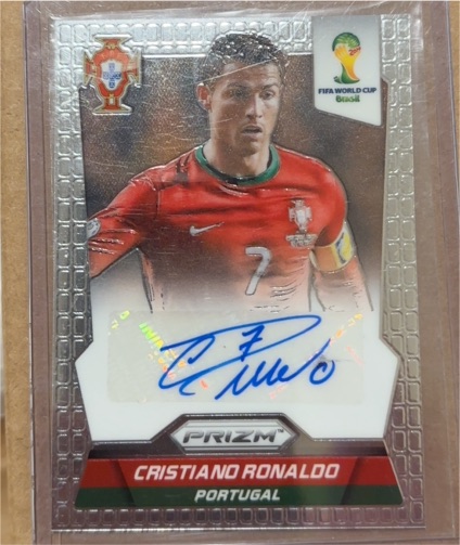 2014 Panini Prizm World Cup #7 Cristiano Ronaldo — front
