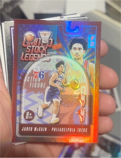 2025-26 Topps Limited Stock Legends #LST-50 Jared McCain — front