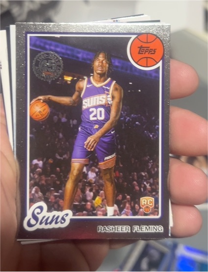 2025-26 Topps #80BK-74 Rasheer Fleming — front