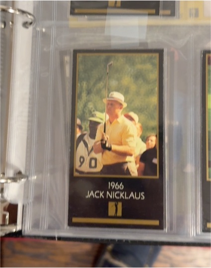 1993 Grand Slam Ventures The Masters Collection #1966 Jack Nicklaus — front