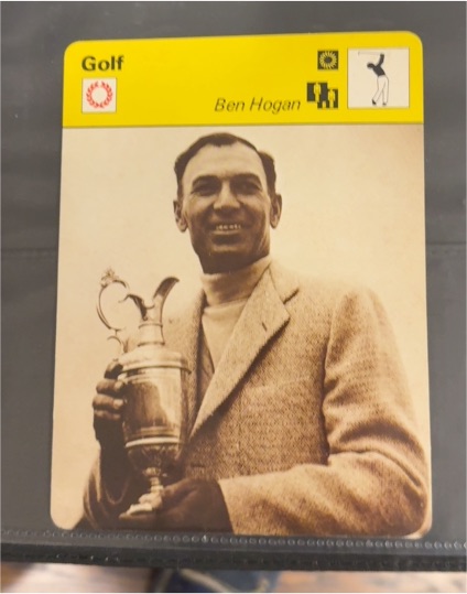 1977 Sportscaster #35-10 Ben Hogan — front