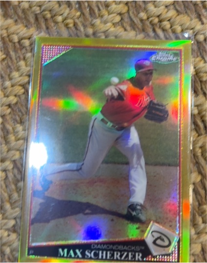 2023 Topps Chrome #177 Max Scherzer — front