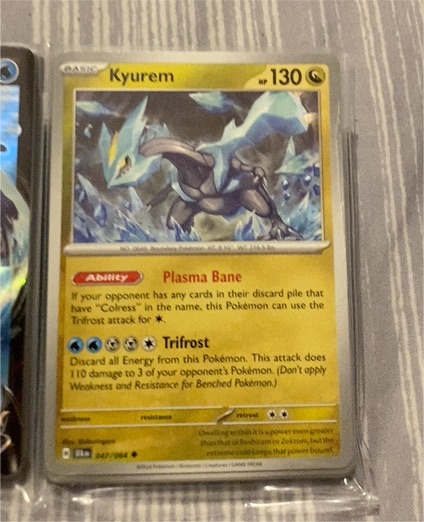 2024 Pokémon TCG Shrouded Fable #047 Kyurem — front