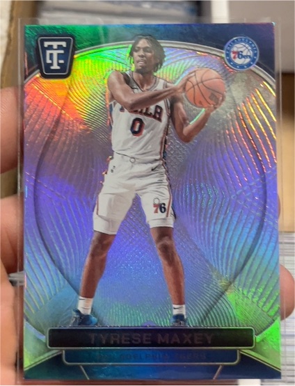 2024-25 Panini Totally Certified #72 Tyrese Maxey — front