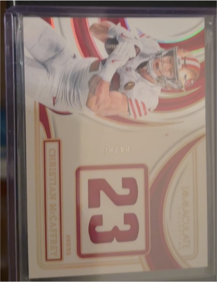 2024 Panini Immaculate #23 Christian McCaffrey — front