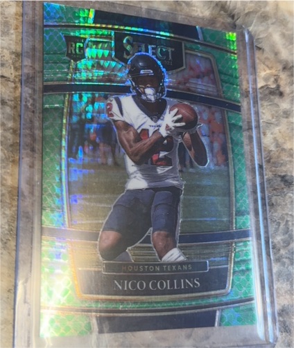 2021 Panini Select #69 Nico Collins — front
