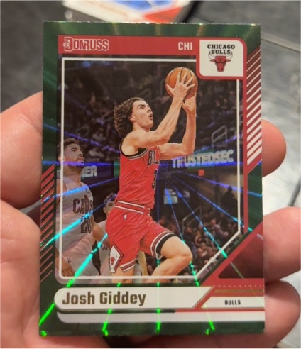 2024-25 Donruss #190 Josh Giddey — front