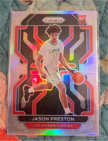 2021-22 Panini Prizm #327 Jason Preston — front