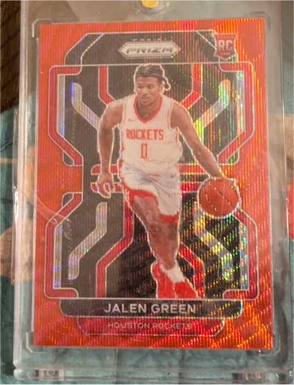2021-22 Panini Prizm #306 Jalen Green — front