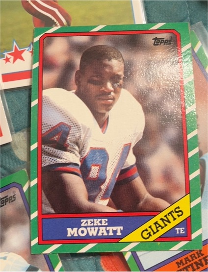 1986 Topps #145 Zeke Mowatt — front