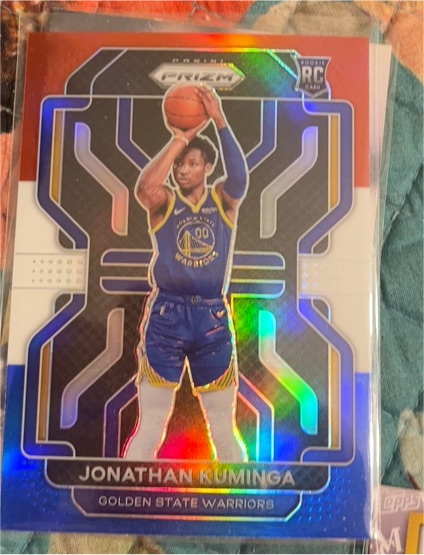 2021-22 Panini Prizm #307 Jonathan Kuminga — front