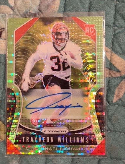 2019 Panini Prizm #329 Trayveon Williams — front