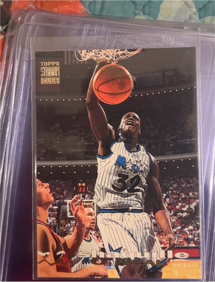 1993-94 Topps Stadium Club #100 Shaquille O'Neal — front