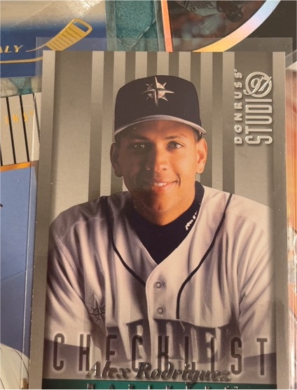 1997 Donruss Studio #165 Alex Rodriguez — front