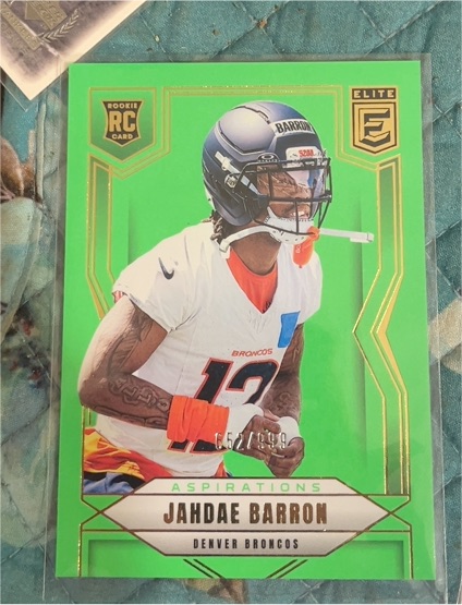 2025 Panini Donruss Elite #168 Jahdae Barron — front