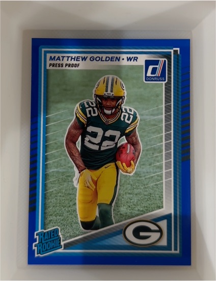 2025 Panini Donruss #311 Matthew Golden — front