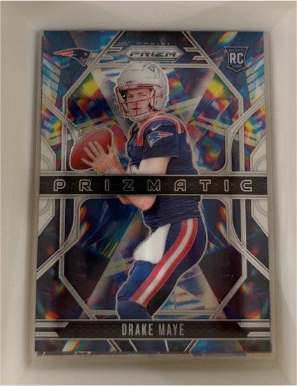2024 Panini Prizm #2 Drake Maye Prizmatic — front