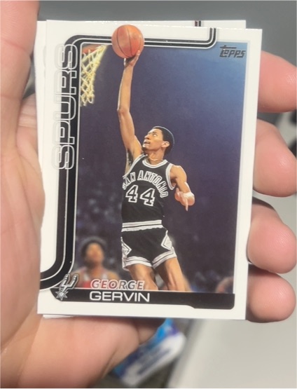 2025-26 Topps #265 George Gervin — front