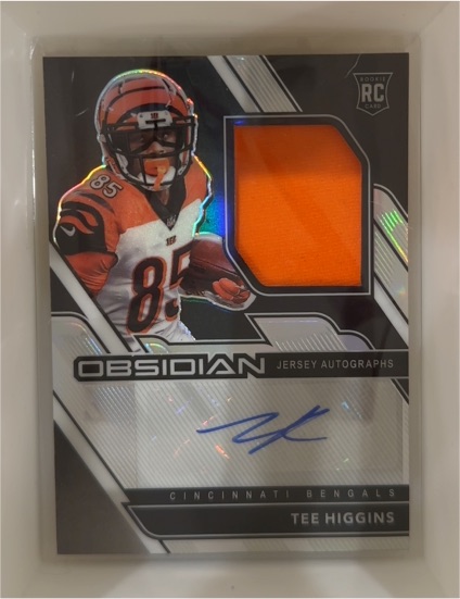 2020 Panini Obsidian #213 Tee Higgins — front
