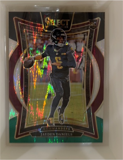 2024 Panini Select #26 Jayden Daniels — front