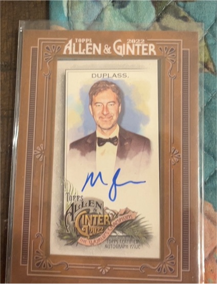 2022 Topps Allen & Ginter #MA-MD Mark Duplass — front