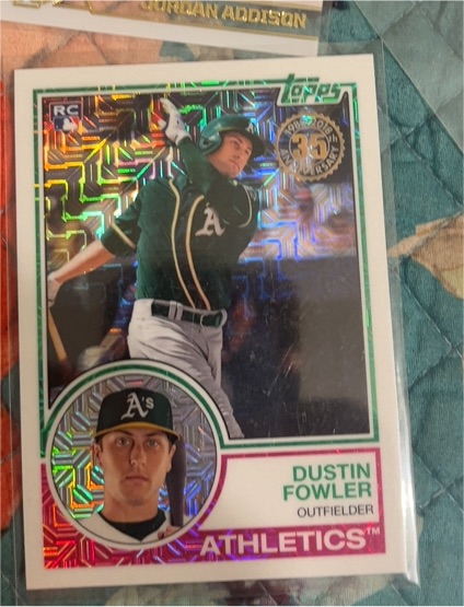 2018 Topps 35th Anniversary Silver Pack #37 Dustin Fowler — front