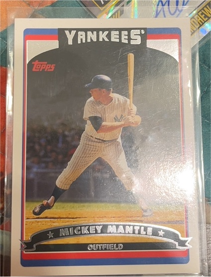 2006 Topps #7 Mickey Mantle — front