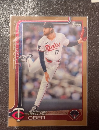 2025 Topps #17 Bailey Ober — front