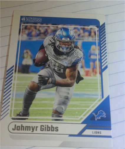 2024 Panini Donruss #143 Jahmyr Gibbs — front