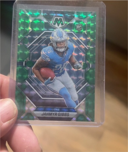 2023 Panini Mosaic #324 Jahmyr Gibbs — front
