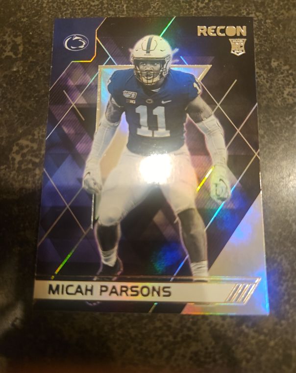 2021 Panini Chronicles Draft Picks Recon #127 Micah Parsons — front