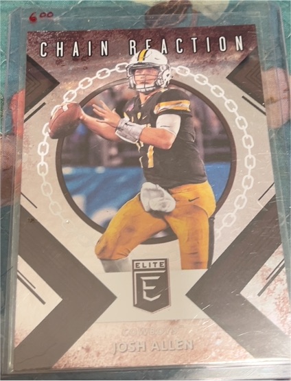 2018 Panini Elite Draft Picks #2 Josh Allen Chain Reaction Rookie — front