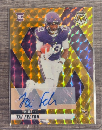 2025 Panini Mosaic #329 Tai Felton — front