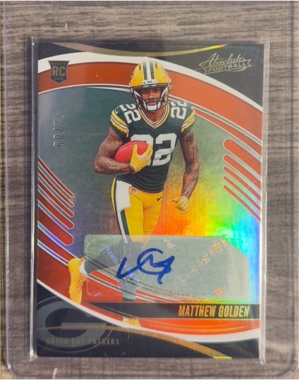2025 Panini Absolute Football #158 Matthew Golden — front