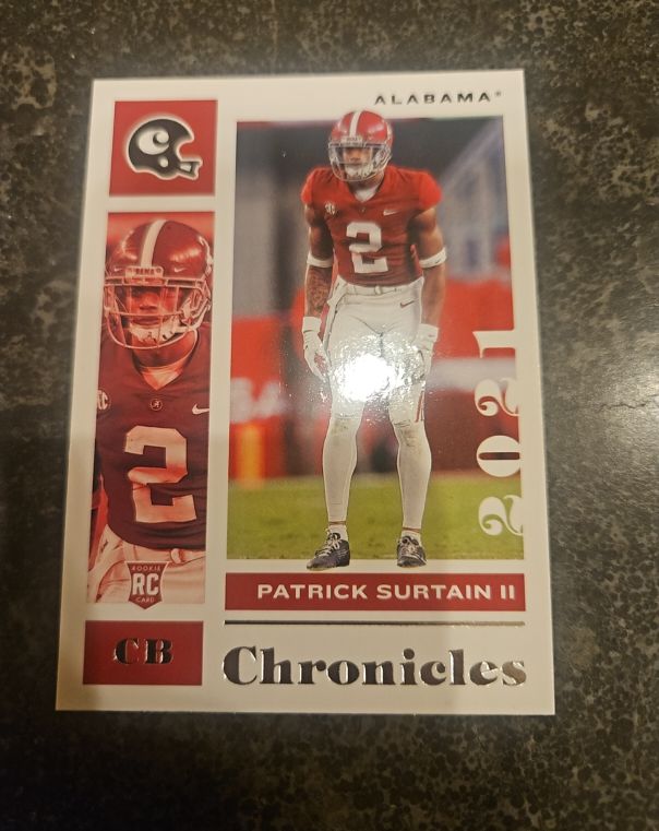 2021 Panini Chronicles Draft Picks #19 Patrick Surtain II — front