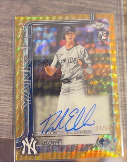 2025 Topps Chrome #RA-DE Duke Ellis — front